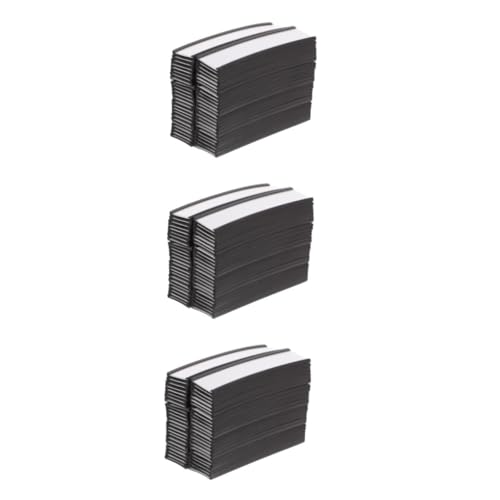 NUOBESTY 3 Sätze 3 Sets Steckbare Etikettenhalter Aufbewahrungsschränke Aktenschränke Etiketten Für Drucker Schrankmagnete Kartenhüllen Zubehör Für Mehrzweckwagen 50 Stück * 3 von NUOBESTY