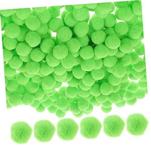 NUOBESTY 3 Sätze Bommel Bastelkasten Bastelmaterial Bastel Materialien DIY Dekoration Ball Künstliche Hängende Körbe Kostümmaterialien Nähen Kleiderbälle Plüsch Light Green 2000 Stück * 3 von NUOBESTY