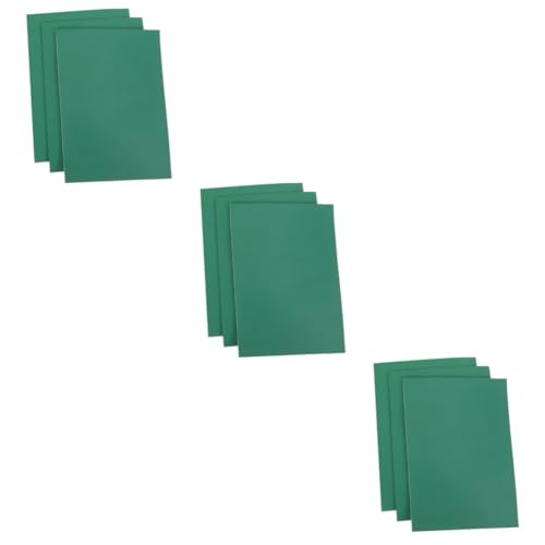 NUOBESTY 3 Sätze Gummifolie Gravieren Basteln Für Schneidematten- Briefmarken Linoleum-schnitzdruck-Set Scrapbooking-Projekt Bastelmatte Green PVC 3 Stück * 3 von NUOBESTY