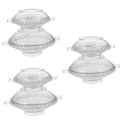 NUOBESTY 3 Sätze Kerzenform Herstellung Von Duftkerzen Gießform Für Schwimmende Kerzen Diy Bastelform Diy Formen Schwimmende Wasserkerzen Schwebend Für Mittelstücke Plastik 2 Stück * 3 von NUOBESTY