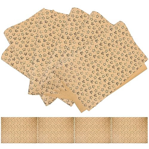 NUOBESTY 3 Sätze Kraft-geschenkpapier Paketpapier Packpapier Geburtstagsmitgebsl Dekorpapier Band Schwarzes Geschenkpapier Kraftpapier Geburtstags-geschenkpapier Für Jungen 10 Stück * 3 von NUOBESTY