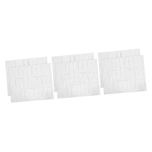 NUOBESTY 3 Sätze Magnetische Namens Aufkleber Wiederverwendbare Aufkleber Namensetiketten Kühlschrank-magnetetiketten Magnetische Labels Für Schränke Etiketten Für Whiteboards 54 Stück * 3 von NUOBESTY