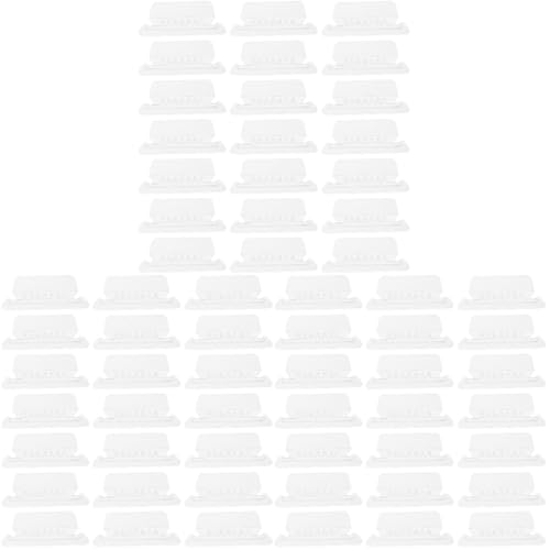 NUOBESTY 3 Sätze Ordnerregister Ordner Register Aktenordner-verwaltung Dateiordner Etiketten Registerregisterhalter Abnehmbare Registerkarten Für Ordner Pvc Transparent 100 Stück * 3 von NUOBESTY