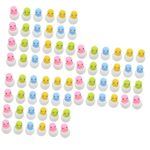 NUOBESTY 3 Sätze Shell Chick Radiergummi Radiergummis Für Kinder Mini-radiergummi-tiere Spielzeug Für Kinder Ostern Radiergummis Schreibwaren Mini- Weihnachtsgeschenke 24 Stück * 3 von NUOBESTY