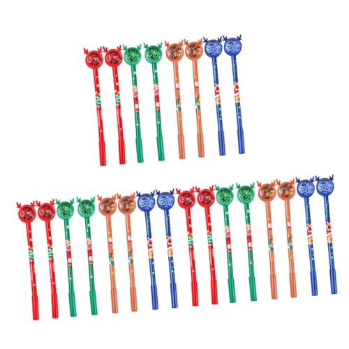 NUOBESTY 3 Sätze Weihnachtlicher Gelstift Weihnachtskugelschreiber Weihnachten Kugelschreiber Weihnachts-gel-tintenstifte Neuheit Weihnachtsstifte Stifte Süß Süßer Stift Plastik 8 Stück * 3 von NUOBESTY