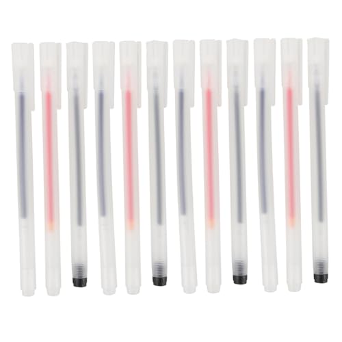 NUOBESTY 30St 05mm Gel stift gelstifte gel schreibstifte schreibkladde kettelstifte Gel Stifte Punkt Gelschreiber mit feiner Spitze Stifte mit feiner Spitze Zeichenstifte nachfüllen Plastik von NUOBESTY