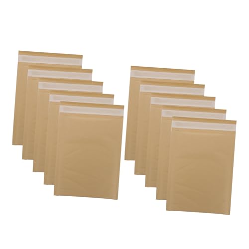 NUOBESTY 30st Verpackungsbeutel Aus Kraftpapier Luftpolsterumschlag-mailer Briefumschläge Umschläge, Versandtaschen, Luftpolstertasche Gelbe Mailer Versandumschläge Pergamentumschläge Sport von NUOBESTY