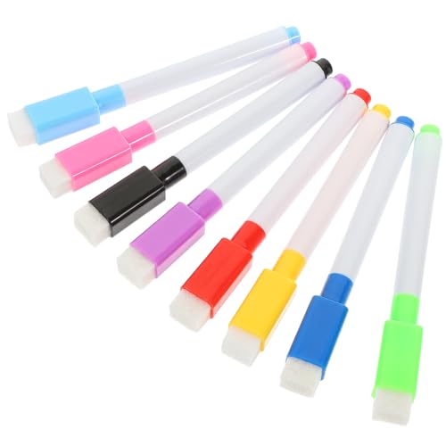 NUOBESTY 32St Whiteboard-Stift Trockenlöschtafel Pastell whiteboard stifte white boarding stifte whiteboard zubehör Whiteboard-Grundlage Praktische trocken abwischbare Marker Abs von NUOBESTY