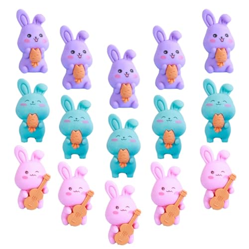 NUOBESTY 36St Radiergummi für Kaninchen Ostern Radiergummis Tier Radiergummis für Kinder radierer kinder erasers for spielzeug Spaß Radiergummis für Studenten Bulk große Radiergummis von NUOBESTY