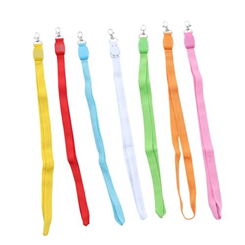 NUOBESTY 3St Schlüsselanhänger DIY Zubehör Farbfilter Paddel Handy-Halshalter Telefon Charme kawaii Abzeichen Lanyards Telefon-Lanyards handy schlaufe band handyband Handy-Lanyards Orange von NUOBESTY