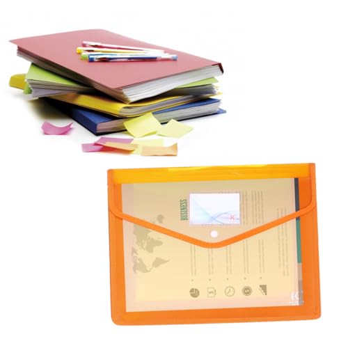 NUOBESTY 3St Wasserdichte Aktentasche Projekt Taschen Kippschalter A4-Papiertüte Aktenhalter aus Papier storage bag dokumentenmappe briefumschläge Dokumentenordner PVC von NUOBESTY