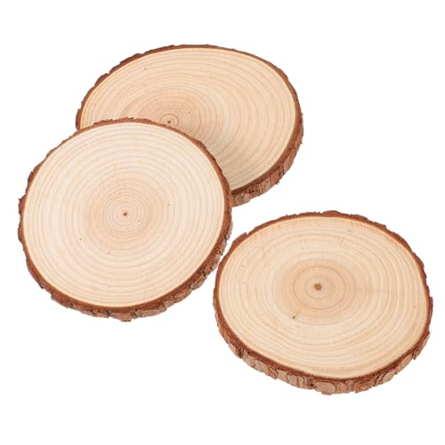 NUOBESTY 3Stücke Weihnachts Zeichenbrett Holz Hängendes Malbrett für DIY Dekoration Natürliche Holzscheiben mit Rinde für Weihnachten Basteln ohne Seil für Wände NUOBESTY 3Stücke Weihnachts Zeichenbrett Holz Hängendes Malbrett für DIY Dekoration Natürliche Holzscheiben mit Rinde für Weihnachten Basteln ohne Seil für Wände von NUOBESTY