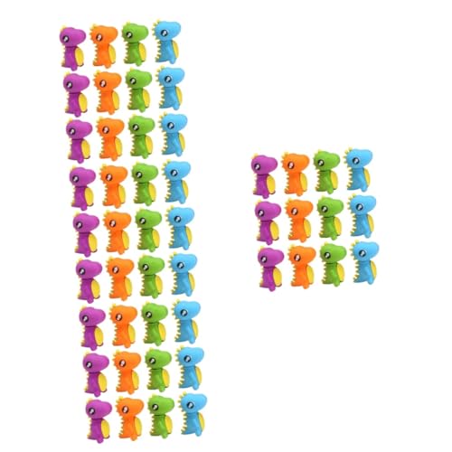 NUOBESTY 4 Sätze 4 Sets Dinosaurier Radiergummi Mini Kleine Mini Meerestierfiguren Für Tiere Für Dinosaurier Dinosaurier Zoo Cartoon Tiere 48 Stück * 4 48 Stück * 4 von NUOBESTY