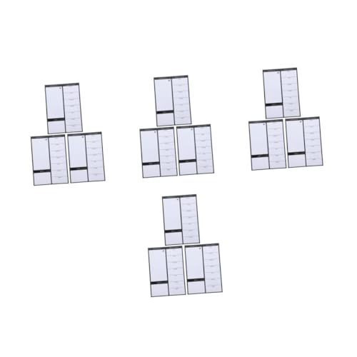 NUOBESTY 4 Sätze 4 Sets Magnetisches Trocken Abwischbares Whiteboard Whiteboard Liste Radiergummi Tafel Für Wand Kalender Für Kühlschrank Magnetische Trocken Abwischbare 3 Stück * 4 von NUOBESTY