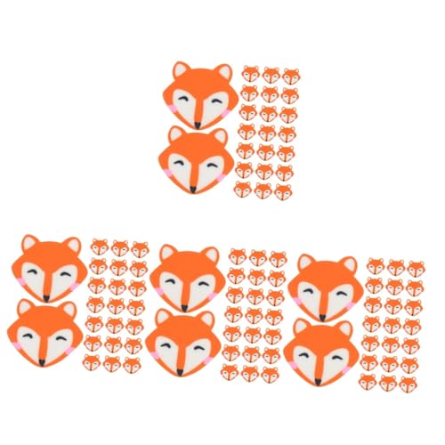 NUOBESTY 4 Sätze Kleiner Fuchs-radiergummi Spaß Radiergummis Fuchsförmiger Radiergummi Fuchs-radiergummis Radiergummis Zeichnen Radiergummis Im Multipack Mini Orange 50 Stück * 4 von NUOBESTY