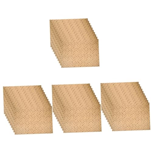 NUOBESTY 4 Sätze Kraft-geschenkpapier Paketpapier Packpapier Präsentbox Schwarzes Geschenkpapier Band Arten Von Geschenkverpackungen Geschenkpapier Zum Geburtstag Kraftpapier 10 Stück * 4 von NUOBESTY