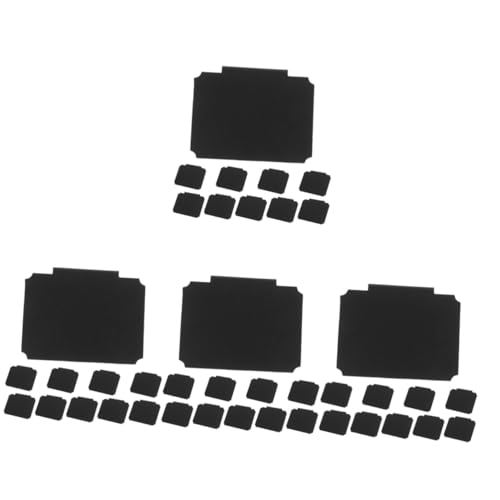 NUOBESTY 4 Sätze Ladenetikettenclip Clips Für Korbetiketten Stand Aufbewahrungsdose Storage Boxes Registerkarten Einkaufskorb Korb-klemmetikett Etikett Für Den Korbbehälter Pvc 10 Stück * 4 von NUOBESTY