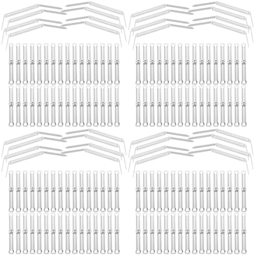 NUOBESTY 4 Sätze Notizbuch Mit Losen Blättern Griff Für Papierordner Heftklammern Schiebe Papierstanzer Textmarker Automatische Playbill Bindung Rückenkämme Große Chip 150 Stück * 4 von NUOBESTY