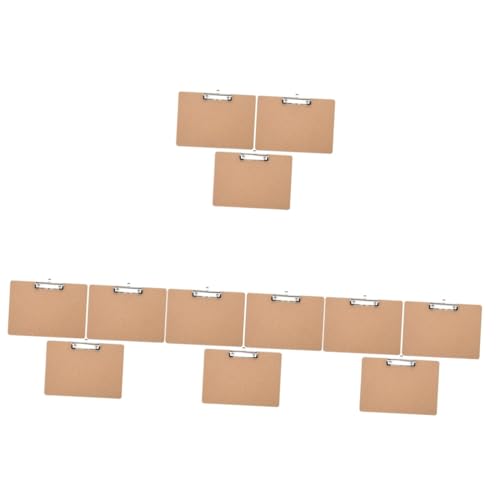 NUOBESTY 4 Sätze Tafel Write Board Clipboard Schreibbrett Für Büroangestellte Klare Zwischenablagen Whiteboard Clips Zwischenablage Fürs Büro Organisator Für Papierakten Planke 3 Stück * 4 von NUOBESTY