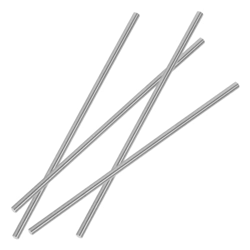 NUOBESTY 4 Stück Häkelnadeln Häkelzubehör Stricken Stich Blockierung wolle Metall -Stricknadeln Häkelbrettzubehör Edelstahlstangen Edelstahlstifte Rostfreier Stahl Silver NUOBESTY 4 Stück Häkelnadeln Häkelzubehör Stricken Stich Blockierung wolle Metall -Stricknadeln Häkelbrettzubehör Edelstahlstangen Edelstahlstifte Rostfreier Stahl Silver von NUOBESTY