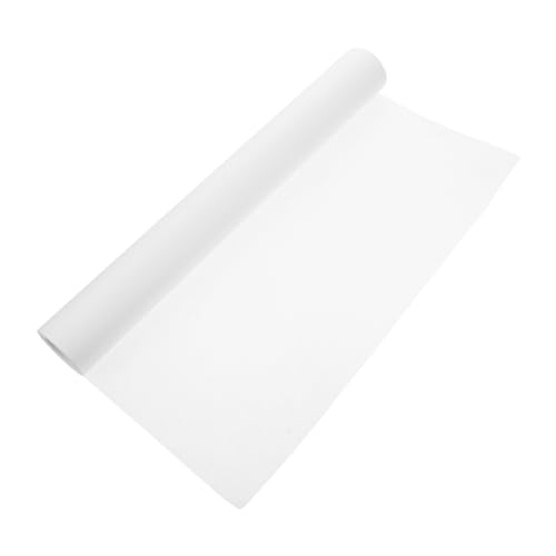 NUOBESTY 4 Stück Rolle Weißes Kopierpapier Weißes Geschenkpapier Staffelei Papier Versandzubehör Papier Weißes Papier Zum Zeichnen Pinnwand-dekorationspapier Kunstzeichenpapier Für von NUOBESTY