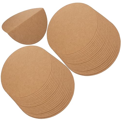 NUOBESTY 40 Blätter Marmelade ziehen malpapier kreativpapier Baupapier verschiedene Farben Malpapier für DIY handzeichnungskartons Karten aus Kraftpapier Light Brown von NUOBESTY