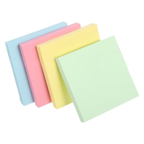 NUOBESTY 400 Blätter Blätter Square Notepad Notepad Leere Notizbilder Notizpolsterdekoration Notepad Tränenabfindungsnotiz Notizbilder Notepad Office Supplies Notepad Paper von NUOBESTY