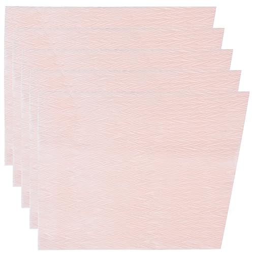 NUOBESTY 5 Blätter bastelpapiere selber machen Staffelei Papier Krepp-Papier Liner bastelset basteln für seidenpapier bunte faltpapiere handgeschöpfte papiere selber machen von NUOBESTY