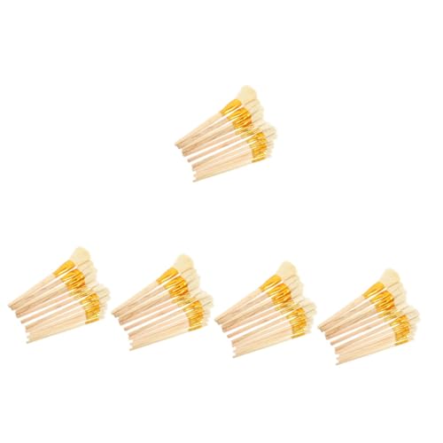 NUOBESTY 5 Sätze 5 Sätze Pinsel Pinsel Farbe Versorgung Aquarell Stift Zahlen Handwerk Pinsel Detail Gold Folie Kleber Öl Malerei Pinsel Pinsel Für Anfänger Pinsel Farbe Für 12 Stück * 5 von NUOBESTY