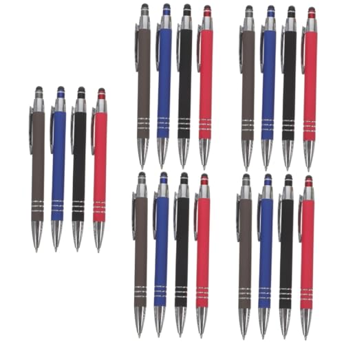 NUOBESTY 5 Sätze 5Er Set Kugelschreiber Originelle Stifte Für Erwachsene Stift Mit Umhängeband Schöner Stift Rote Stifte Kugelschreiber Süße Stifte Lustige Arbeitsstifte 4 Stück * 5 von NUOBESTY