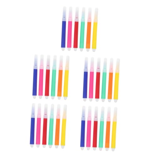 NUOBESTY 5 Sätze Buntstifte Malstifte Wasserfarben Stifte Wasserpinsel Für Aquarell Malstifte Mit Feiner Spitze Schicke Marker Farbstifte Für Metall Aquarellstift Plastik 12er Pack*5 von NUOBESTY