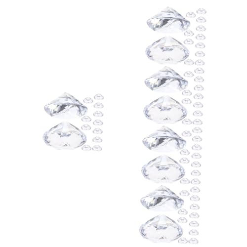 NUOBESTY 5 Sätze Diamond Position Kartenhalter Inhaber Einer Nummernkarte Diamant-tischkarten-clips Hochzeitsdeko Visitenkarten Halterung Tischkartenhalter Bildhalter Acryl 12 Stück * 5 von NUOBESTY