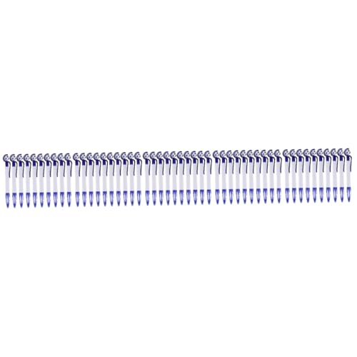 NUOBESTY 5 Sätze Fußball Kugelschreiber Fußball Souvenir Fußballparty Fußballgeschenk Fußballdeko Kreative Stifte Tinte Fußballstifte Scrapbooking-stifte Plastik Blue 10 Stück * 5 von NUOBESTY