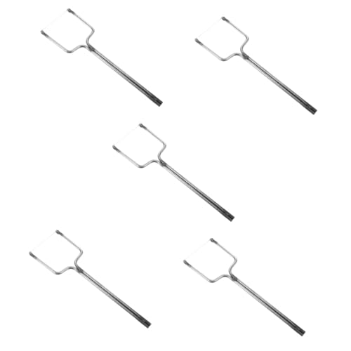 NUOBESTY 5 Stück Töpferschlamm Töpferdraht Handwerk Ton Ton Werkzeuge Keramik Bildhauerei Tonschaber Fondant Polymerton Töpferdraht Lufttrockener Ton Glasur Metall Silber von NUOBESTY