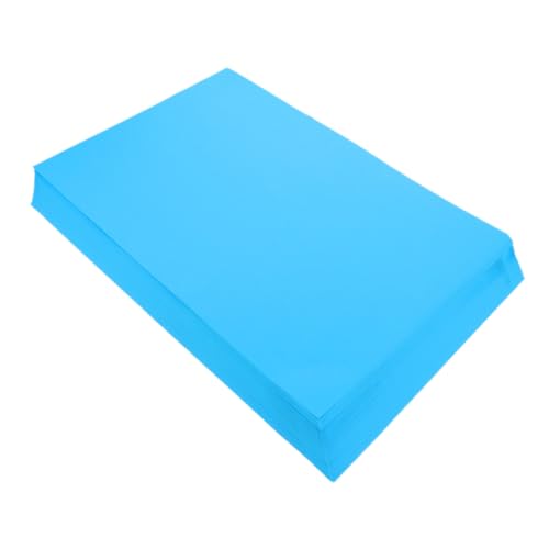 NUOBESTY 50 Blatt Farbiger Karton kreativpapier paketpapier geschenpapier dekorpapier geburtstagskarten Origami-Materialien Malerei Versorgung DIY-Papier Bastelpapier zum Selbermachen Blue von NUOBESTY