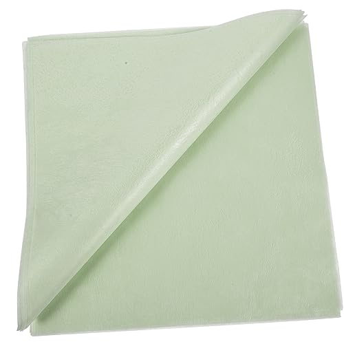 NUOBESTY 50 Blatt Sydney-papier Gelbes Geschenkpapier Dünnes Packpapier Hellgrünes Seidenpapier Abendservietten Papier Konstruktionspapier Seidenpapier Für Taschen Ballaststoff Light Green von NUOBESTY