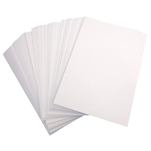 NUOBESTY 50 Stück A4 Fotopapier glossy paper tintenstrahldrucker fotopapiere glänzendes Fotopapier doppelseitiges Druckpapier doppelseitiges Fotopapier Bildpapier für Drucker Weiß von NUOBESTY