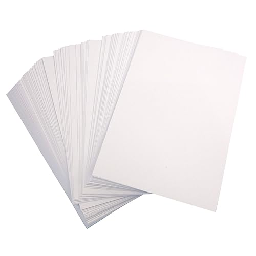 NUOBESTY 50 Stück doppelseitiges Fotopapier glänzendes Druckerpapier weißes Fotopapier hochglänzendes Fotopapier glossy paper tintenstrahldrucker A4 Fotopapier Bildpapier für Drucker von NUOBESTY