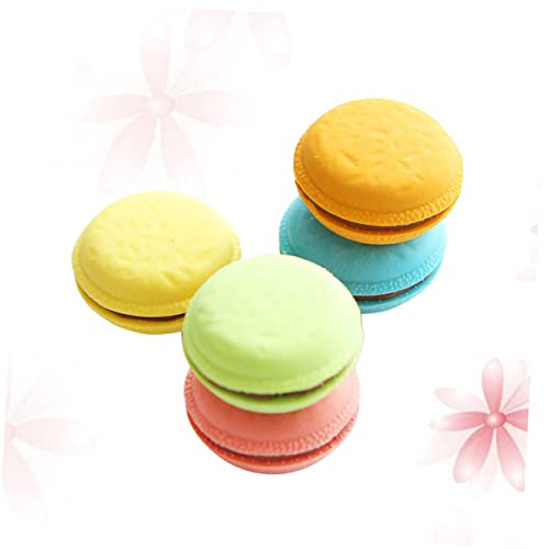 NUOBESTY 5St Radiergummis für für kindergeschenke macaron geschenketueten buntstifte wasservermalbar geburtstagsgeschenke Lernspielzeug Cartoon Radiergummis von NUOBESTY