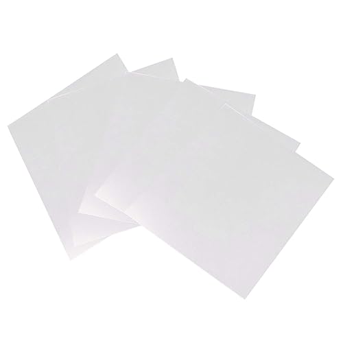 NUOBESTY 5St Schablone für PVC Schablonen Transparente Schablonen Vinyl-Schablone transparente Sicherungsperlenbretter Steckbrett Schablonenvinyl Schablonenpapier für 3D leere Schablone von NUOBESTY