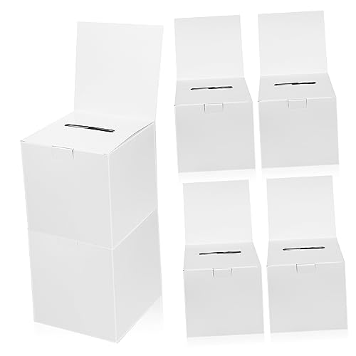 NUOBESTY 6 Stück Kartons Geschenkkästen Umzugskartons Auslosungsorganisator Favorisieren Aufbewahrungsboxen Mailer Schubladen-organizer Tombola-losbehälter Tombola-korb Lagerkorb Papier von NUOBESTY