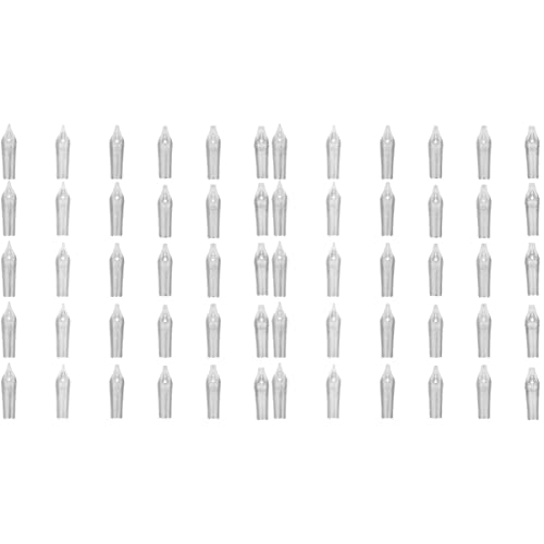 NUOBESTY 60 Stk Ersatzfeder Für Füllfederhalter Jinhao X750 Federkielspitzen Kalligrafie-feder Ersatzspitzen Für Kalligrafiestifte Federn Für Stifte Für Perlmutt Student Tauchspitze von NUOBESTY