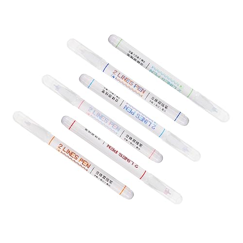 NUOBESTY 6pcs Stift Marker Stift Schreiben Stift Highlighter Stift Fluoreszierende Stift Set von NUOBESTY