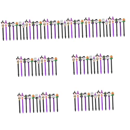 NUOBESTY 7 Sätze Halloween-kugelschreiber Kugelschreiber Schreiben Kreativer Kugelschreiber Kreative Kugelschreiber Kreativer Stift Kugelschreiber Aus Knochen Polymer-ton 12 Stück * 7 von NUOBESTY