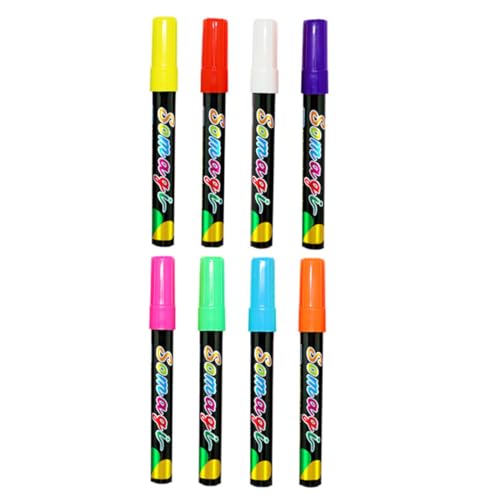 NUOBESTY 8pcs Whiteboard Marker Stifte Tafel Farbe Stifte Tinte Löschbaren Sicher für Jungen und Mädchen Schule von NUOBESTY