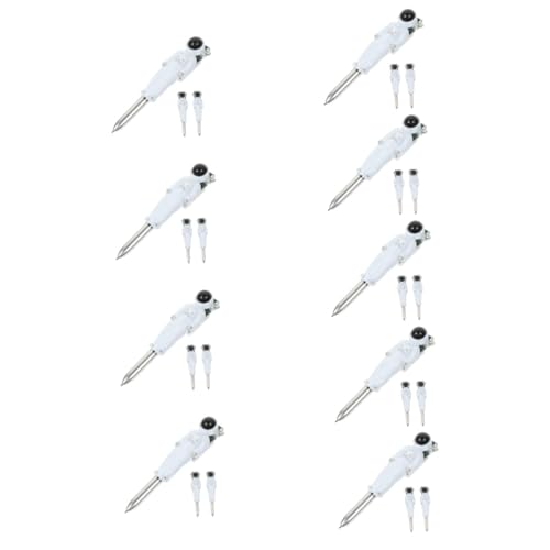 NUOBESTY 9 Sätze Astronaut Styling-stift Zeiger -kugelschreiber Briefpapier Kinderstifte Spacepen Schreibstift Aus Kunststoff Ergonomischer Kinderstift Plastik 3 Stück * 9 von NUOBESTY