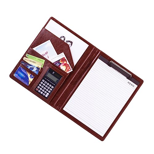 NUOBESTY Aktenordner Portfolio-organizer Ordner Aus Papier Dokumentenorganisator Dokumentieren Aktenhalter Business-ordner Padfolio Aktentasche Aus Papier Mappenmappe von NUOBESTY