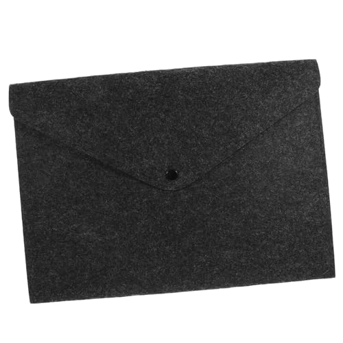 NUOBESTY Aktentasche im Letter-Format Organisator aus Papier Dokumenten-Tragetasche felt file folders aktenordner Dark Grey von NUOBESTY