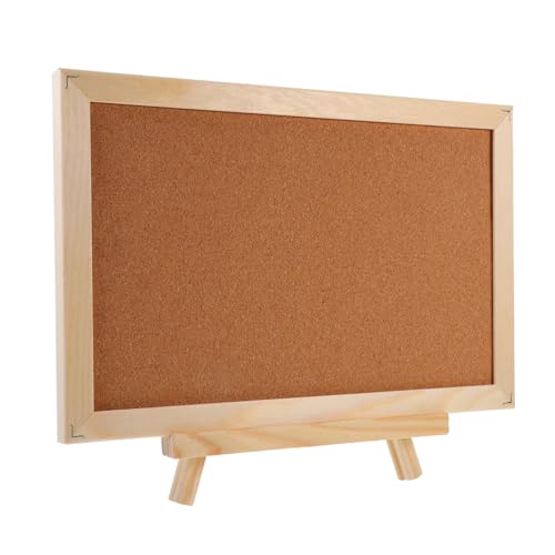 NUOBESTY Anschlagtafel aus Holzrahmen Kork Brieftafeln abdichten Pinnwand für die Wand Tisch-Pinnwand wandverkleidung wand polsterung staffelei Fototafel Home-Message-Board Kiefernholz von NUOBESTY