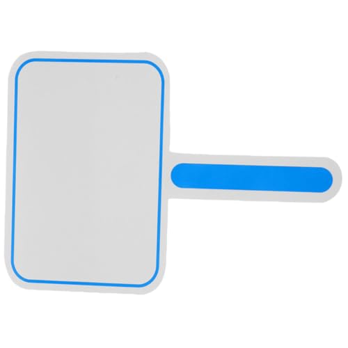 NUOBESTY Anzeigetafel nrl Weiß Whiteboard trocken abwischbar Etiketten Whiteboard-Staffelei notenständern write board zählbrett Lapboards trocken abwischbar tragbares Whiteboard Schaum Blue von NUOBESTY